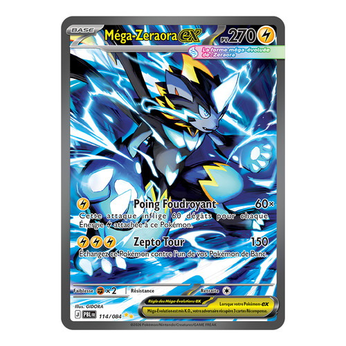 Méga zeraora 114 084 - méga-zeraora, 114/084