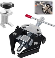 2 Pièces Extracteur de Roulement, Réglable Arrache Moyeu, Acier à Haute Teneur e