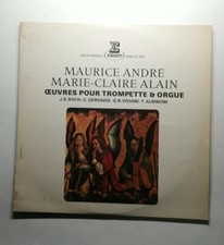 Ref1821 Vinyle 33 Tours / Maurice André Marie-Claire Alain œuvre pour trompette