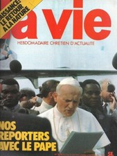 Rare LA VIE 1810 POSTER VOLCAN