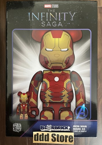 Medicom toy rbrick iron - toy, be@rbrick