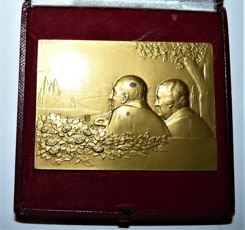 Rare superbe medaille plaque - medaille,