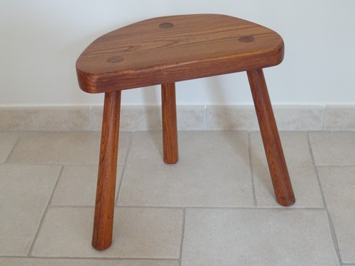 Ancien tabouret bois wooden - en,