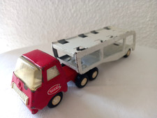 Tonka - Camion avec Semi Porte Voitures - En Métal