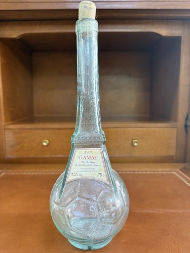 Bouteille verre tour eiffel - bouteille, en