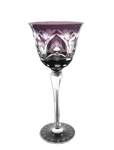 Art deco verre vin forme - 1,