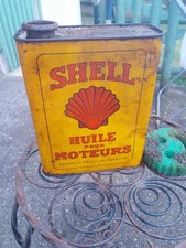 Ancien bidon Shell 