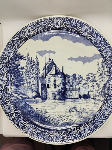 Grand plat décoratif - plat,