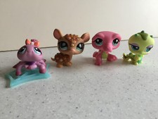 LittlPetshop : 1 tatoo (édition spéciale), 1 crocodile, 1 chenille et 1 araignée