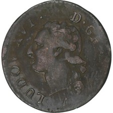 [#1274743] Francia, Louis XVI, Liard, 1789, Orléans, Cobre, BC+, Gadoury:348