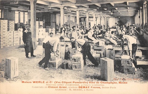 Cpa maison werle cie - werle, et