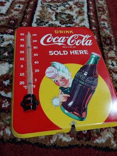 Ancienne boîte thermomètre