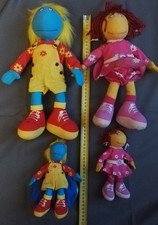 Lot de 4 peluches Tweenies