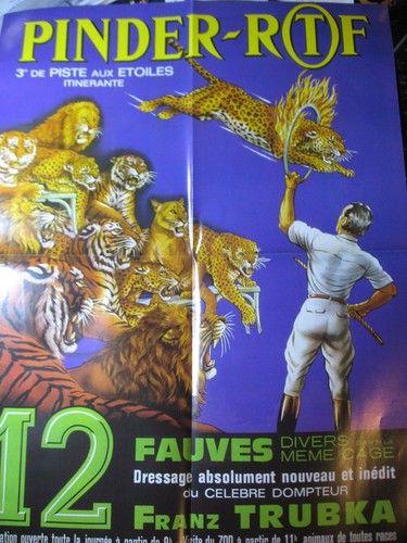 cirque pinder affiche