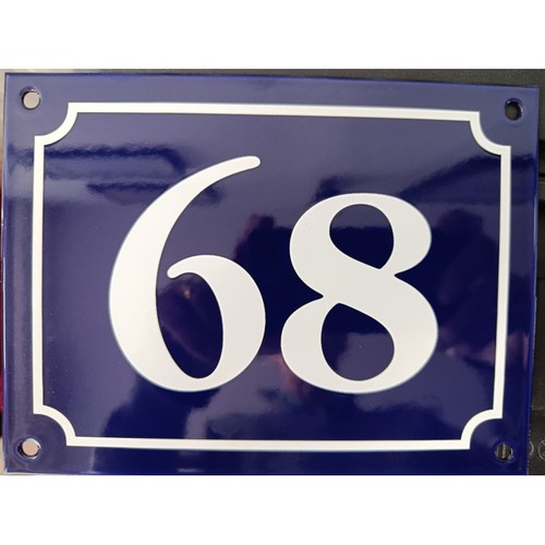 Numéro rue émaillé 15 - ,