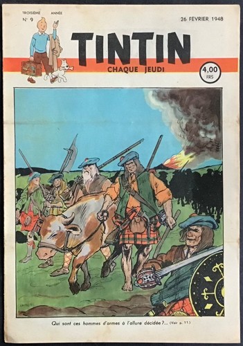 Tintin édition belge - tintin,