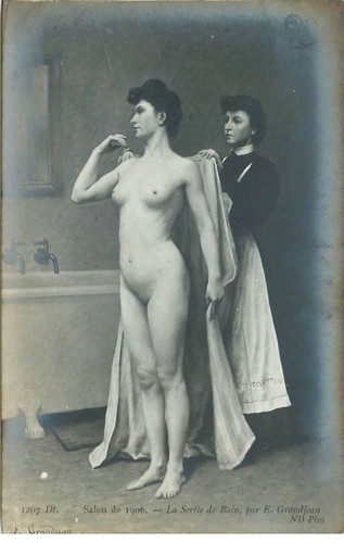 Femme nue salon paris - femme, 1906