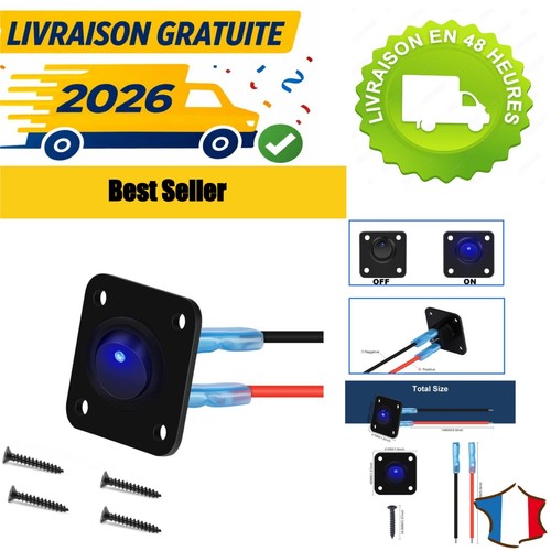 Interrupteur bascule led - interrupteur, à