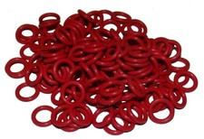 Captain O-Ring - Rubber Keyboard Switch Dampeners Red [40A-L 0.2mm] (135 pcs)