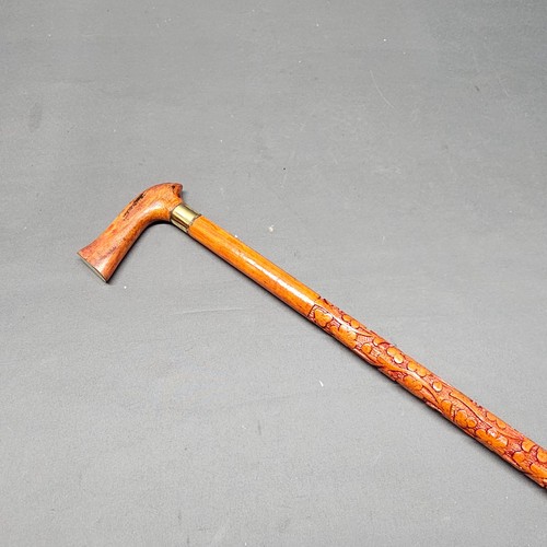 Bâton marche bois - bâton,