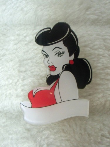 Broche femme pin pulpeuse - femme,