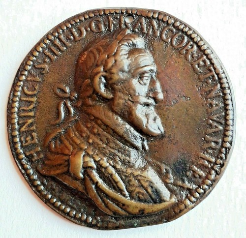 Henri médaille 1598 - -,
