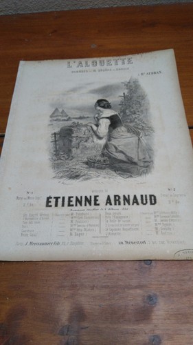 partitions anciennes musique