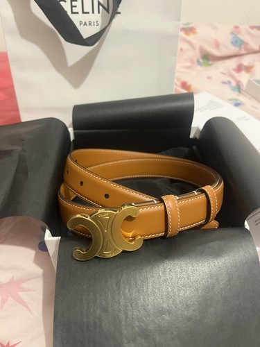 Ceinture celine triomphe cuir - ceinture,