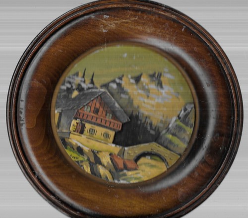 Ancienne assiette couleur - ancienne,
