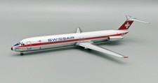 Dc-9-51 Swissair Reg: Hb-isu Avec Support - Wb Models B-951-isu 1/200