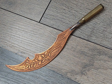 Artisanat de tranchée  " Un coupe papier  1914/1918 ww1 poilu militaria 22,5 cm.