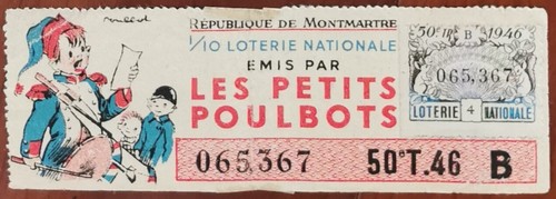 Billet loterie nationale - de,