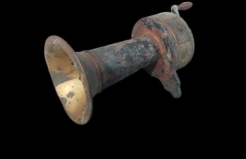 Ancien klaxon mécanique - ancien,