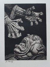 IMPRESSIONNANT Raphaël FREIDA Mirbeau Le Jardin des Supplices 1927 1/360 Arches