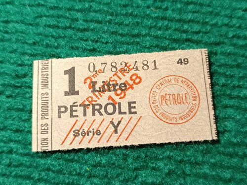 Billet matière ticket 1 - matiÈre,