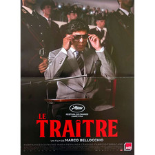 LE TRAITRE Affiche de film  - 40x60 cm. - 2019 - Pierfrancesco Favino, Marco Bel