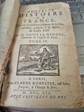 Vieux Livre Histoire De LOUIS