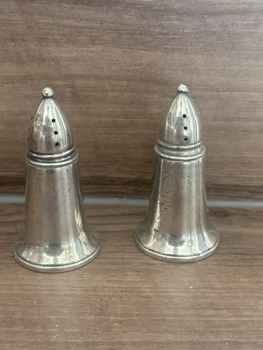 Salière poivrière argent - salière,