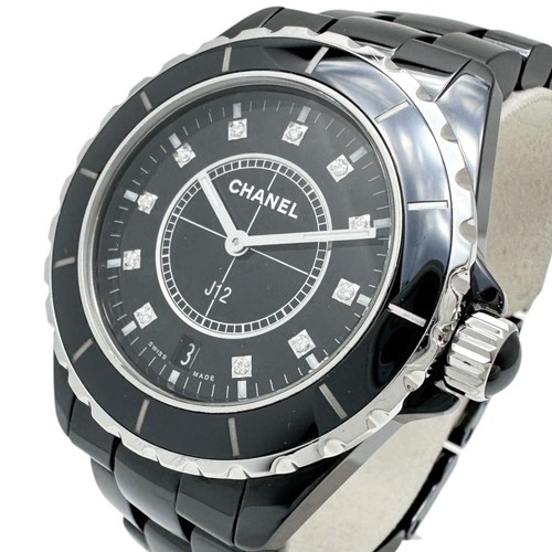 Montres chanel j12 diamond 11p - montres,