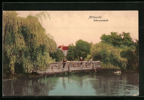 Carte postale mittweida - carte, saule