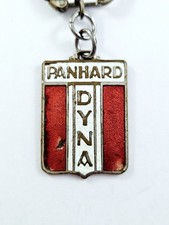 PORTE-CLES - PANHARD DYNA - Vintage ORIGINAL Années 60 - Métal ÉMAILLÉ Garages