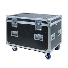 Flight case type malle 90 x 60 x 60 cm + rangement intérieur