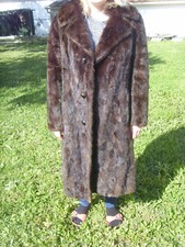 Manteau fourrure Vison véritable Taille M