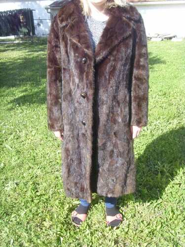 Manteau fourrure vison - fourrure,