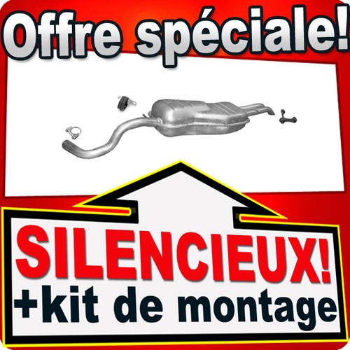 Silencieux arriere pour toledo - arriere,