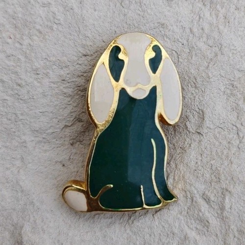 Broche vintage chien - broche, en