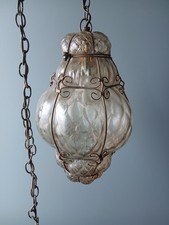Lanterne cage suspension