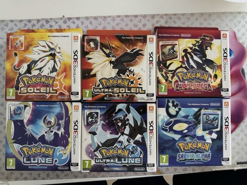 Jeux pokémon 3ds lune - pokémon,