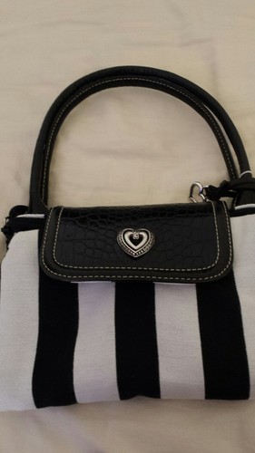 Brighton black striped canvas - brighton,