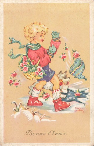 Illustree signee luce andre - luce,